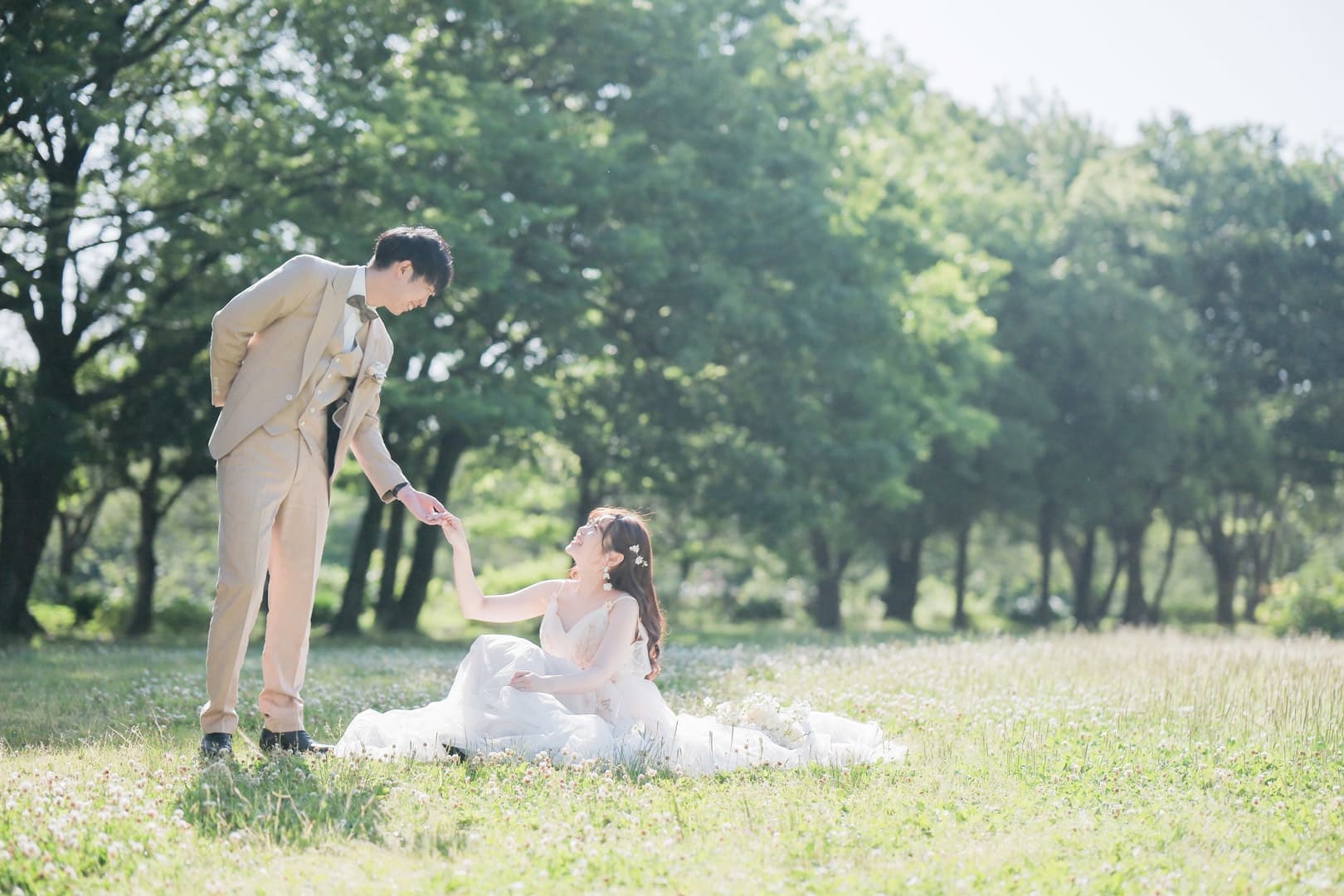 前撮り　名古屋　結婚式撮影