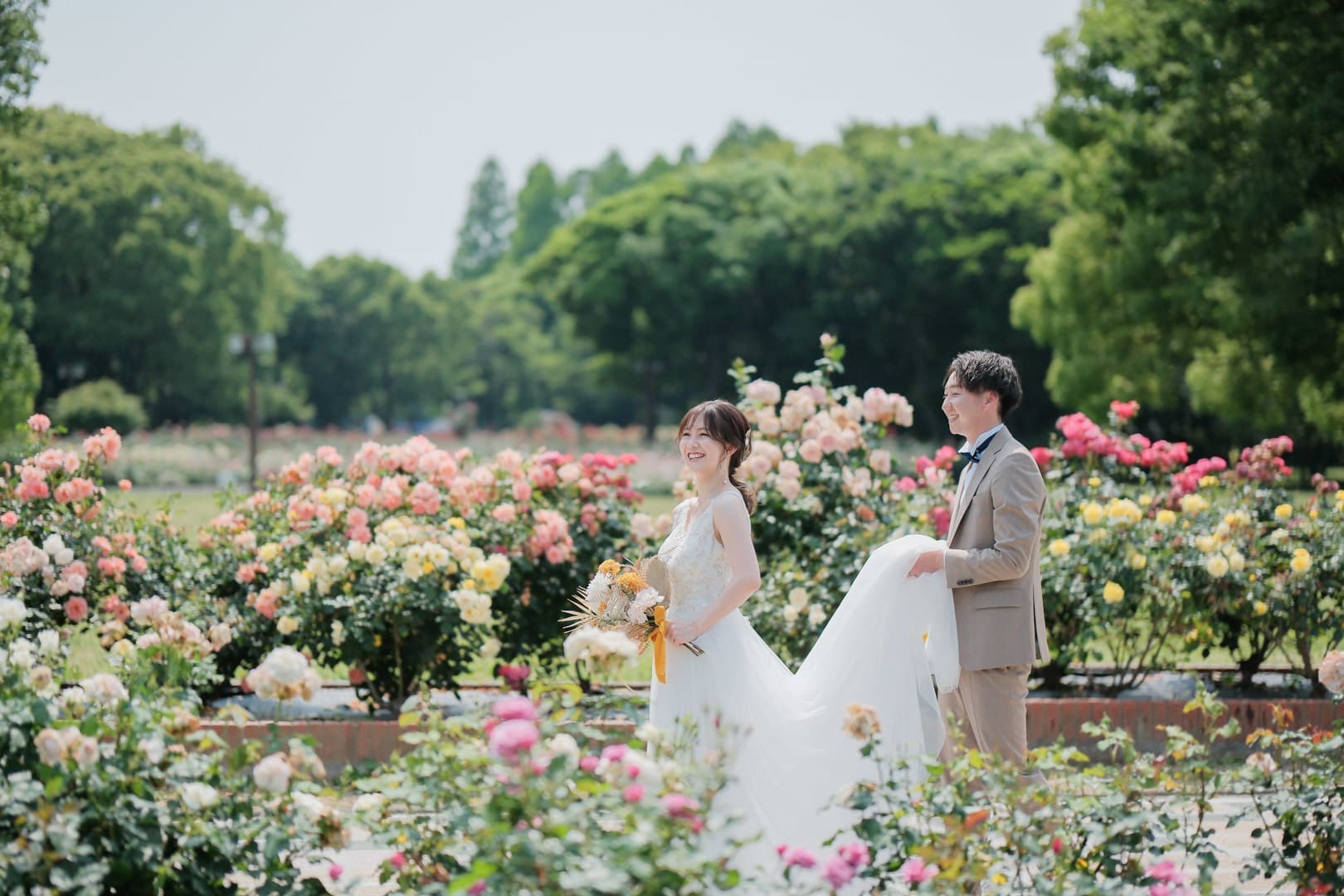 前撮り　名古屋　結婚式撮影