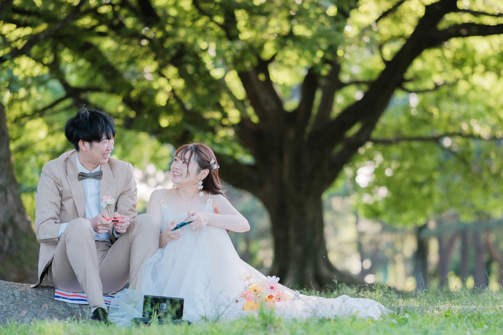 前撮り　名古屋　結婚式撮影