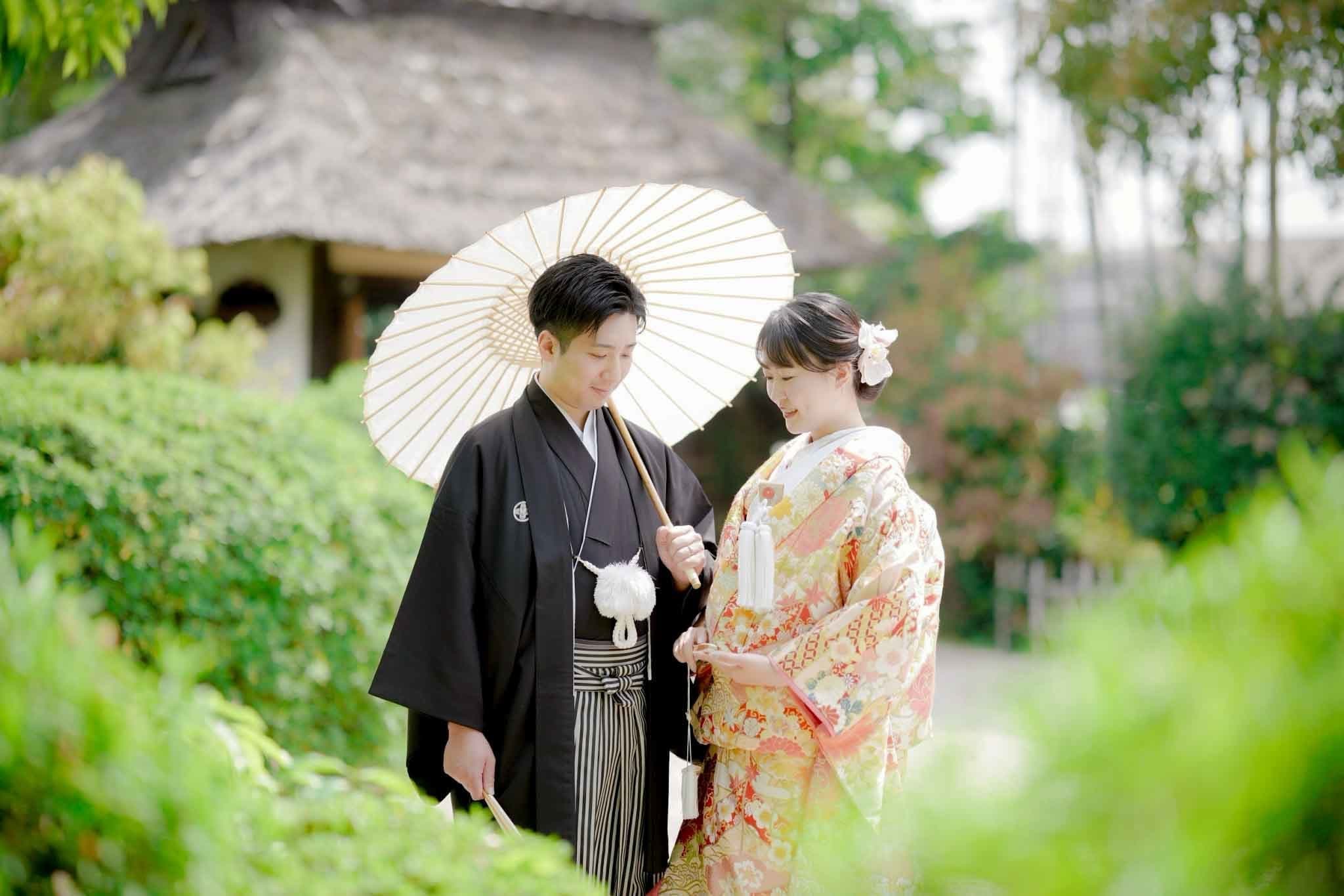 東山荘前撮り