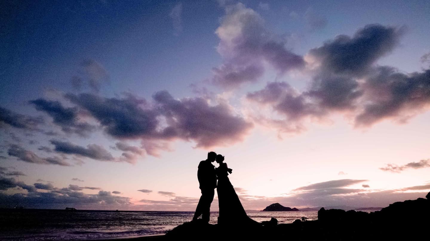 名古屋 ロケーション前撮り ウェディングフォト 自然な笑顔